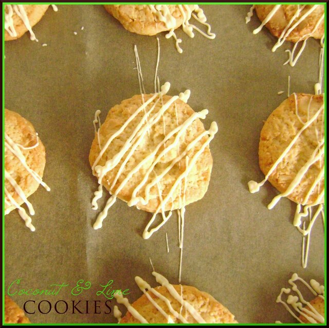 Coconut & Lime Cookies