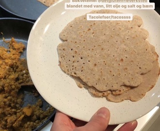 Glutenfritt tortillabröd