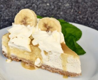 Banoffee cheesecake