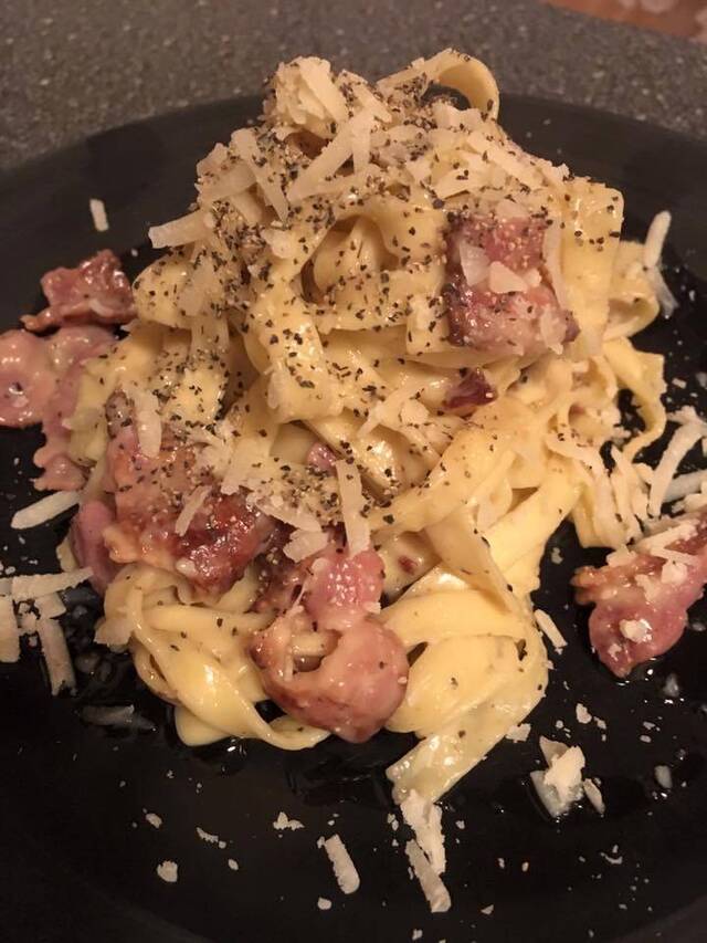 Pasta carbonara