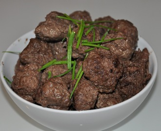 Julköttbullar med julmust