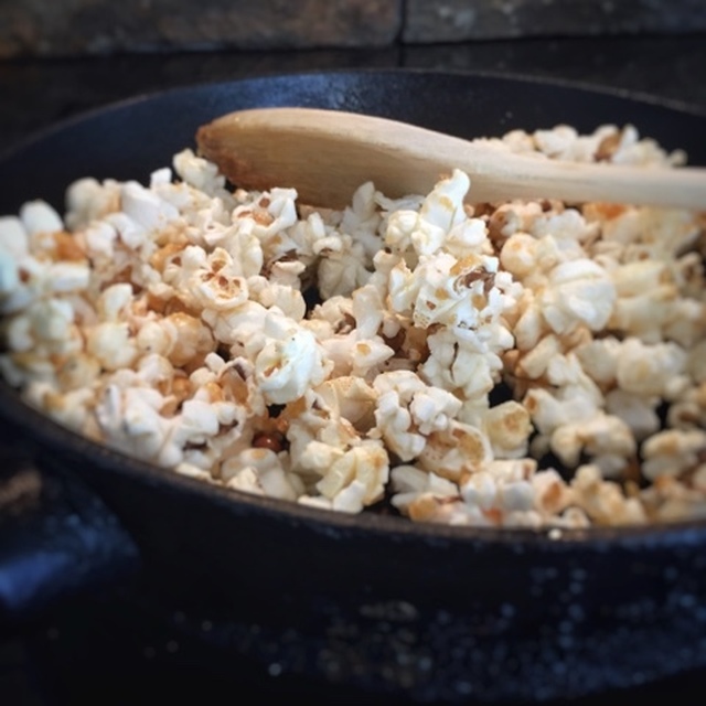 Kanderade popcorn