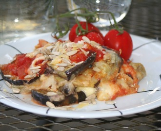 Parmigiana di melanzane (auberginegratäng)