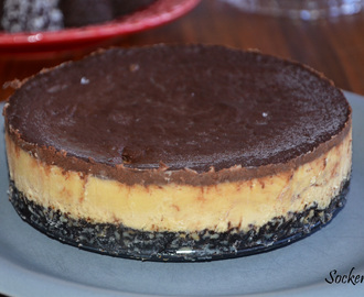 Baileys cheesecake med Oreobotten