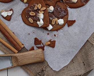 Pepparkakor med rocky road