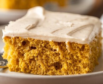 Pumpkin Sheet Cake Recipe