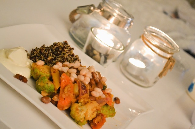Veckans vegetariska: Bönwok med quinoa