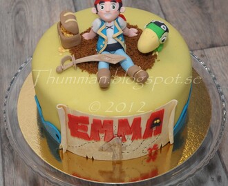 Emmas Jake och Piraterna tårta