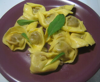 Tortellini med Salvia-Smör.