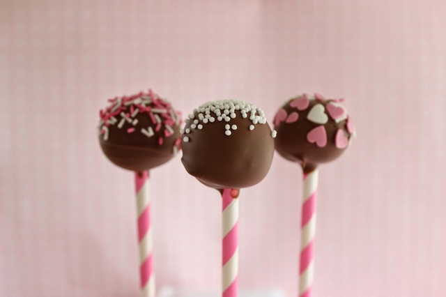 Cake pops a la Ballerina