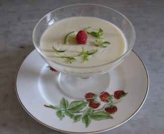 Pannacotta med Kokos och Lime