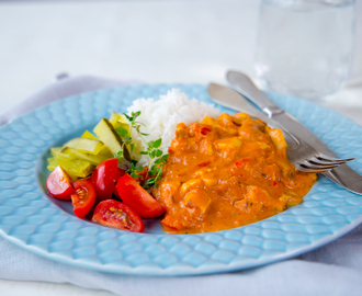 Halloumi stroganoff