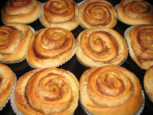 Snabba kanelbullar utan ägg, mjölk och soja