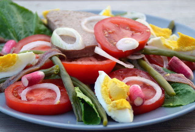 Salade nicoise- tonfisksallad