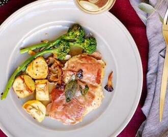 Kyckling saltimbocca