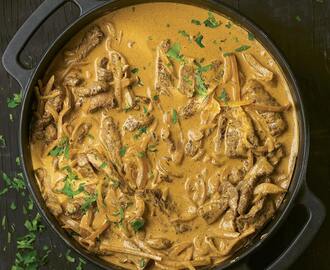 Biff Stroganoff – recept av Tareq Taylor