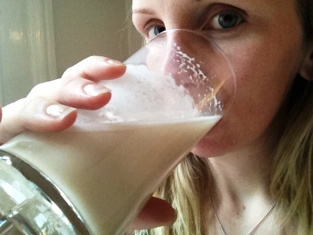 Linmjölk - linfrödryck med kalcium och protein
