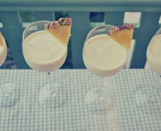 Piña colada style smoothie