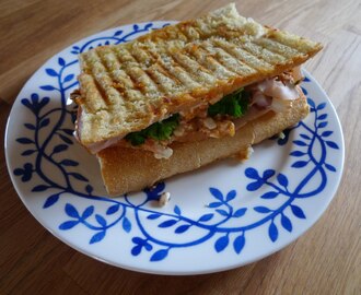 panini med kalkon och chili