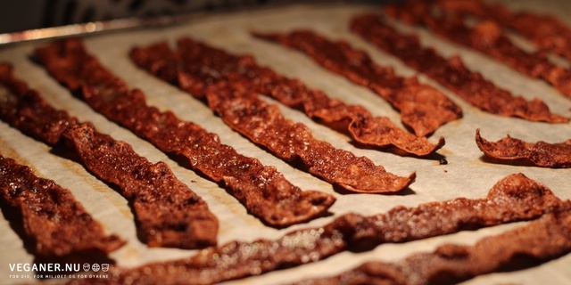 Lækon-strimler – the original rice paper bacon