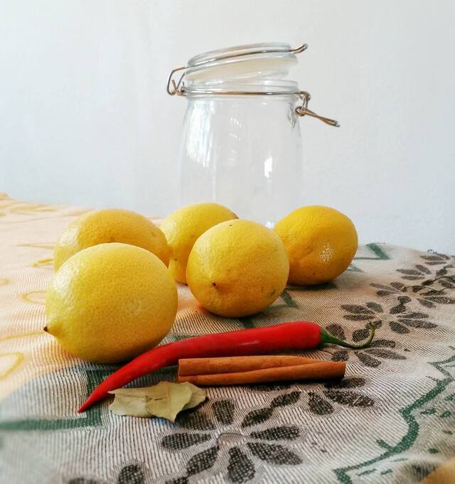 Inlagda Marockanska citroner