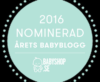 Årets babyblogg 2016