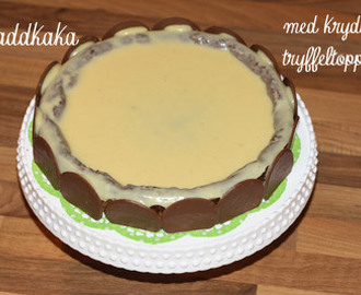 Kladdkaka med kryddig tryffeltopping