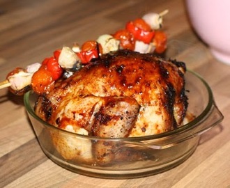 Beer can chicken (Kyckling på en ölburk)