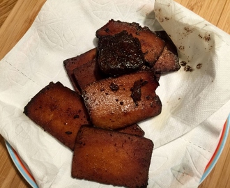 Veganskt bacon – fejkon, hemmagjort!