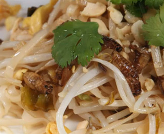 Pad Thai på syrsor