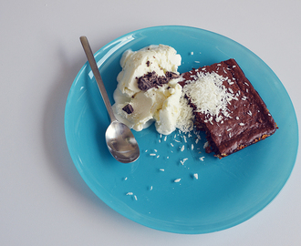 Ät gott, ät nyttigt: chocolate fudge brownie