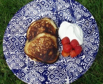 American panncakes (LCHF) till brunch