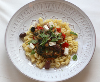 Vegetarisk pasta - bästa versionen hittills