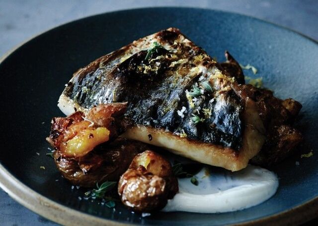 Mackerel with Crushed Potatoes and Oregano | Recipe | Fish recipes healthy, Oregano recipes, Fish recipes