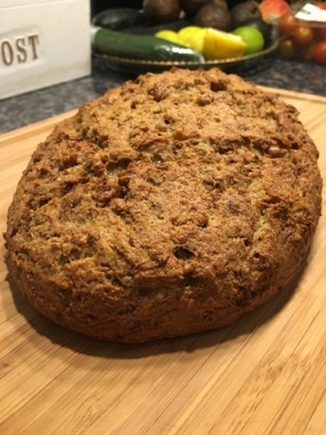 Glutenfritt valnötsbröd vegan och lowcarb