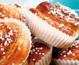 Apelsinbullar med kokos