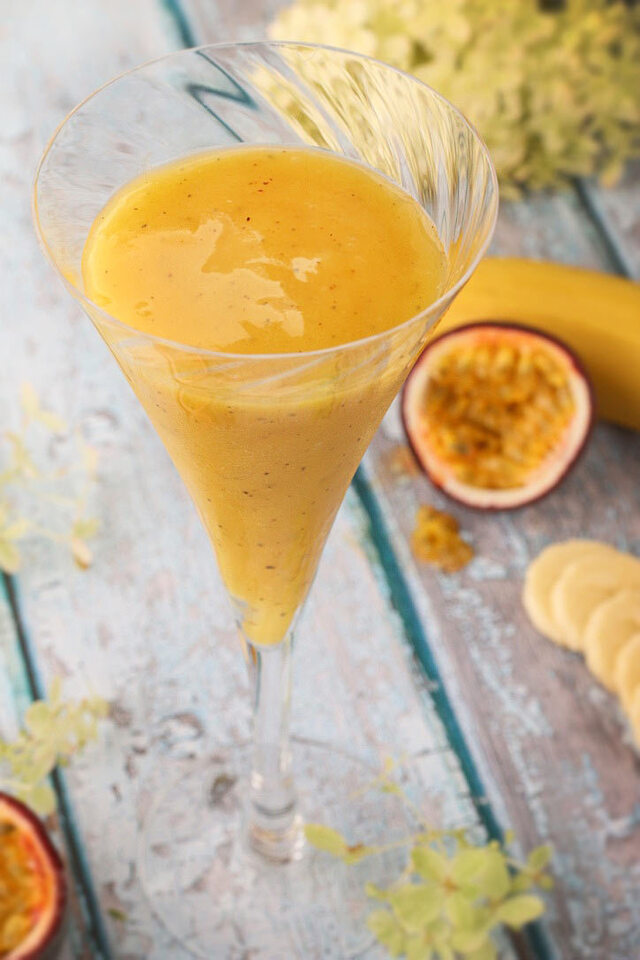 Tropisk mangosmoothie