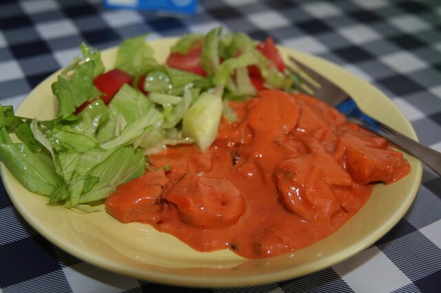 Korv stroganoff enligt LCHF