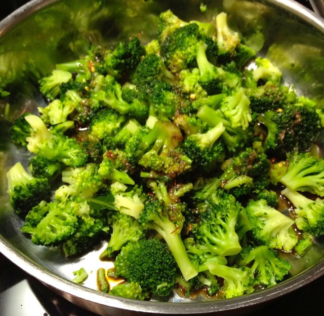 Vintergrönt: dressad broccoli, och några återblickar