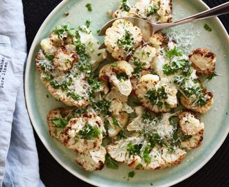 Rostad blomkål med gremolata