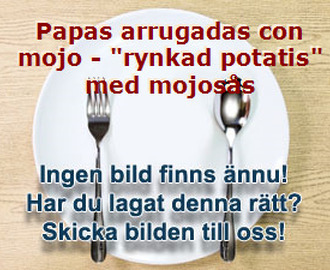 Papas arrugadas con mojo - "rynkad potatis" med mojosås