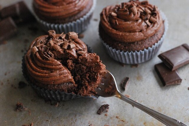 Devil's food muffins - syndigt goda chokladmuffins!