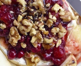 Warm Brie with Honeyed Fruit Compote Recipe