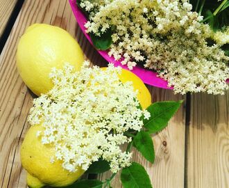 Fläderblomssaft Utan socker och citronsyra