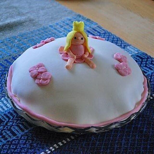 Vit prinsesstårta