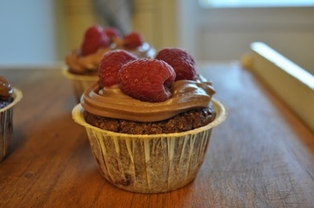 Choklad cupcakes surprice