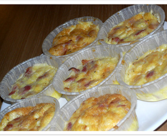 LCHF- Ägg- och baconmuffins