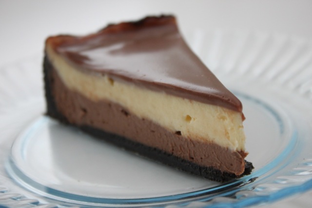 Tripple chocolate cheesecake