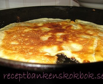 Pannkaksrecept till pannkakor