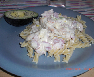 Saras egna carbonara